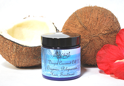 Virgin Coconut Oil Organic Polynesian Hair Treatment